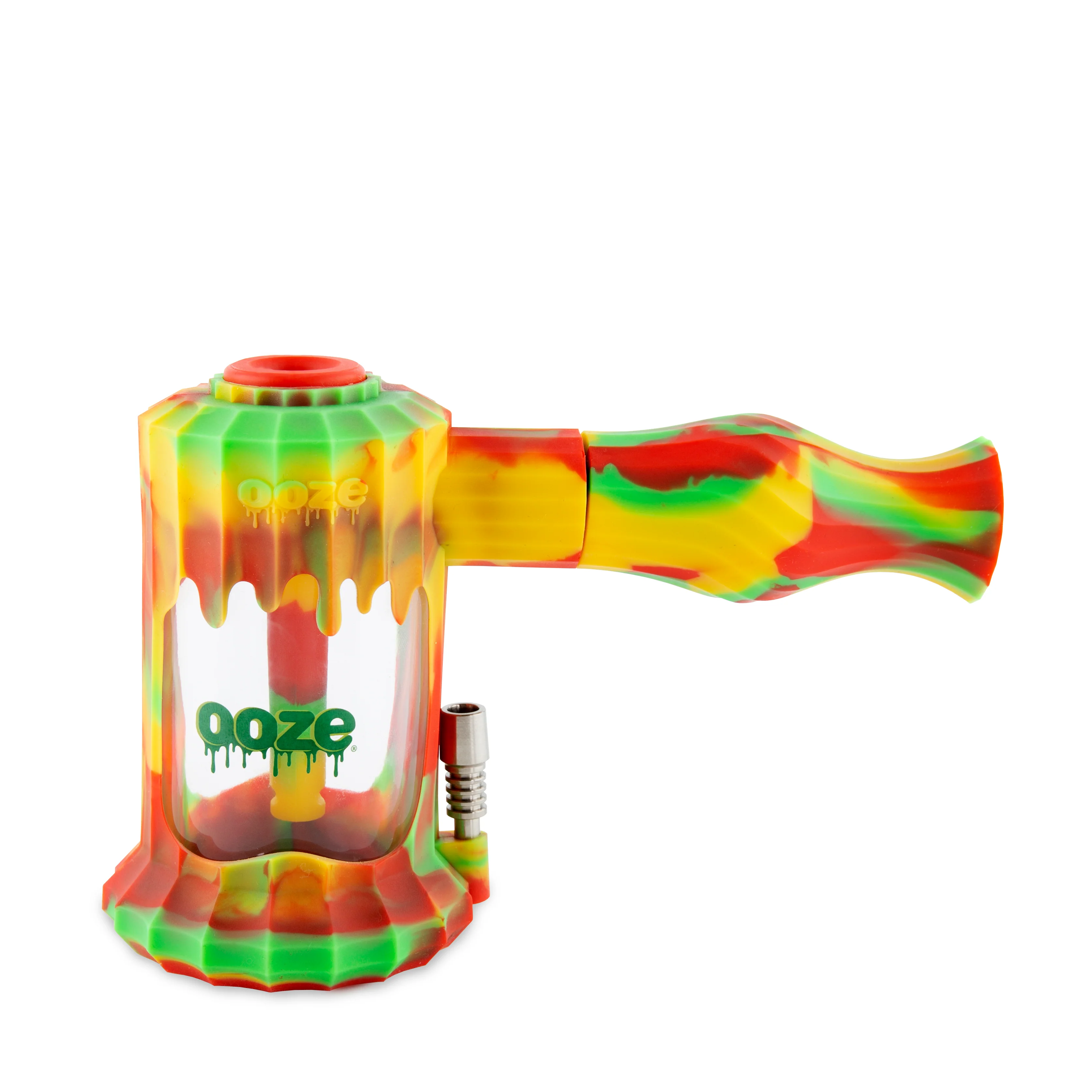 Clobb – Silicone Glass 4-in-1 Hybrid -  Rasta - Image 3
