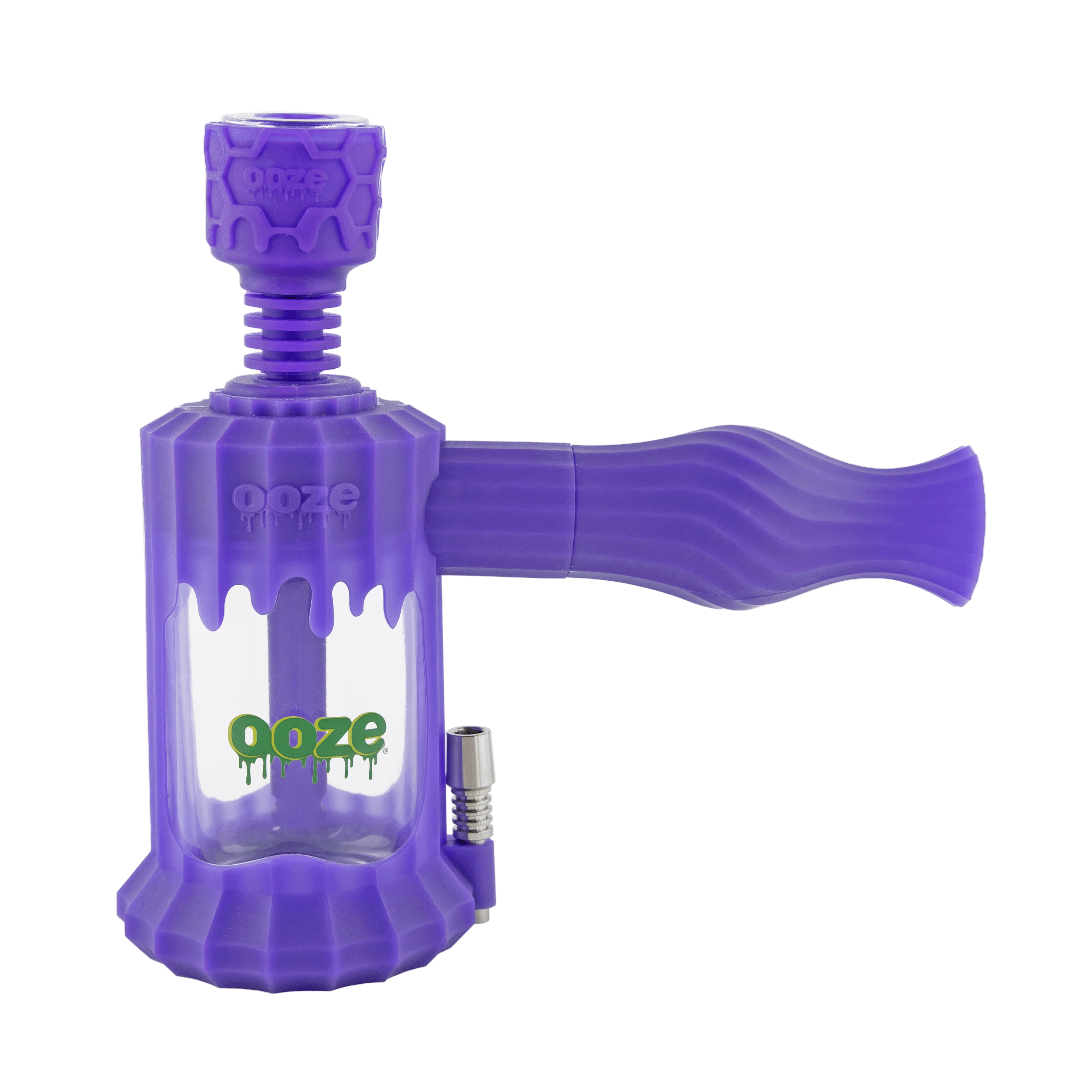 Clobb – Silicone Glass 4-in-1 Hybrid -  Ultra Purple