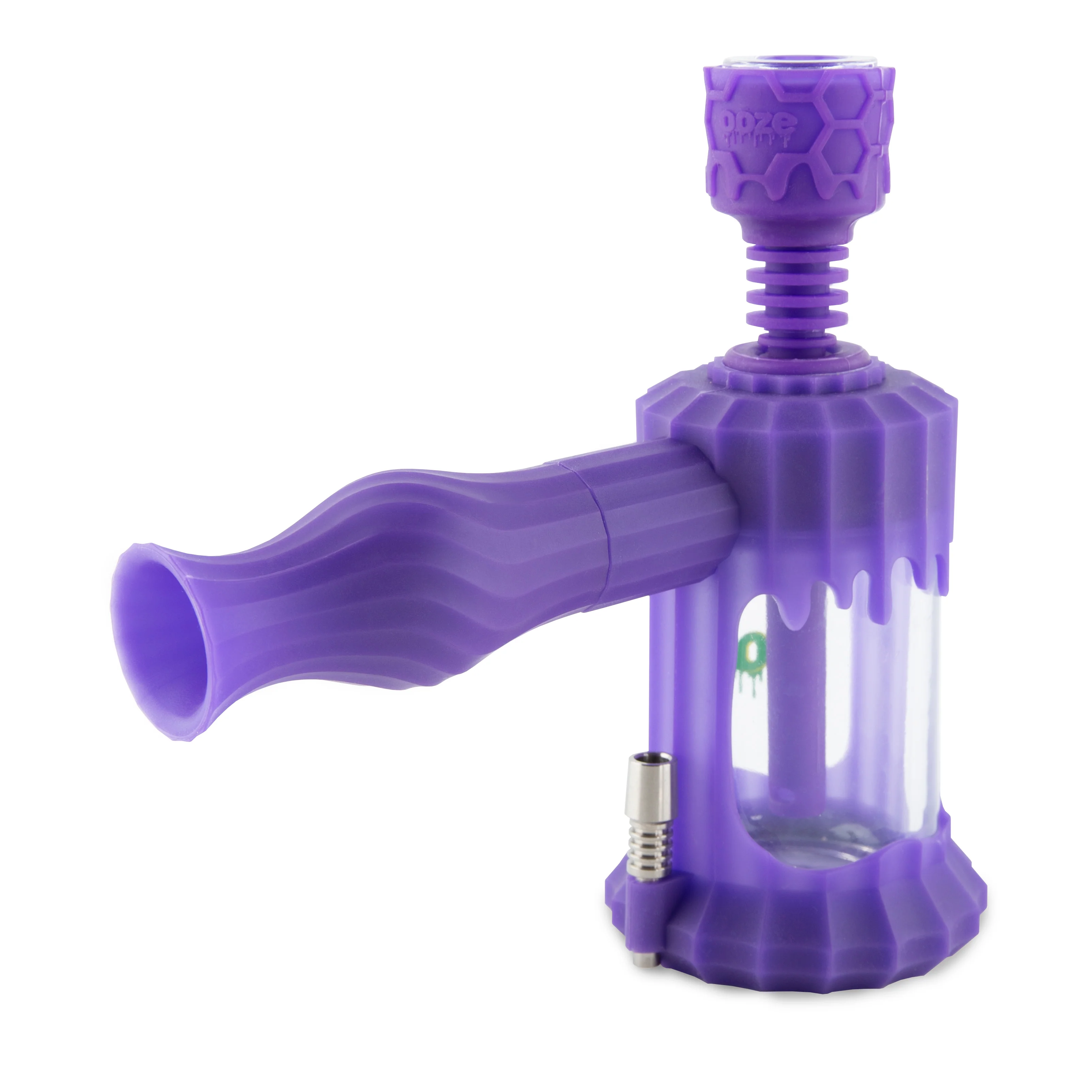 Clobb – Silicone Glass 4-in-1 Hybrid -  Ultra Purple - Image 2