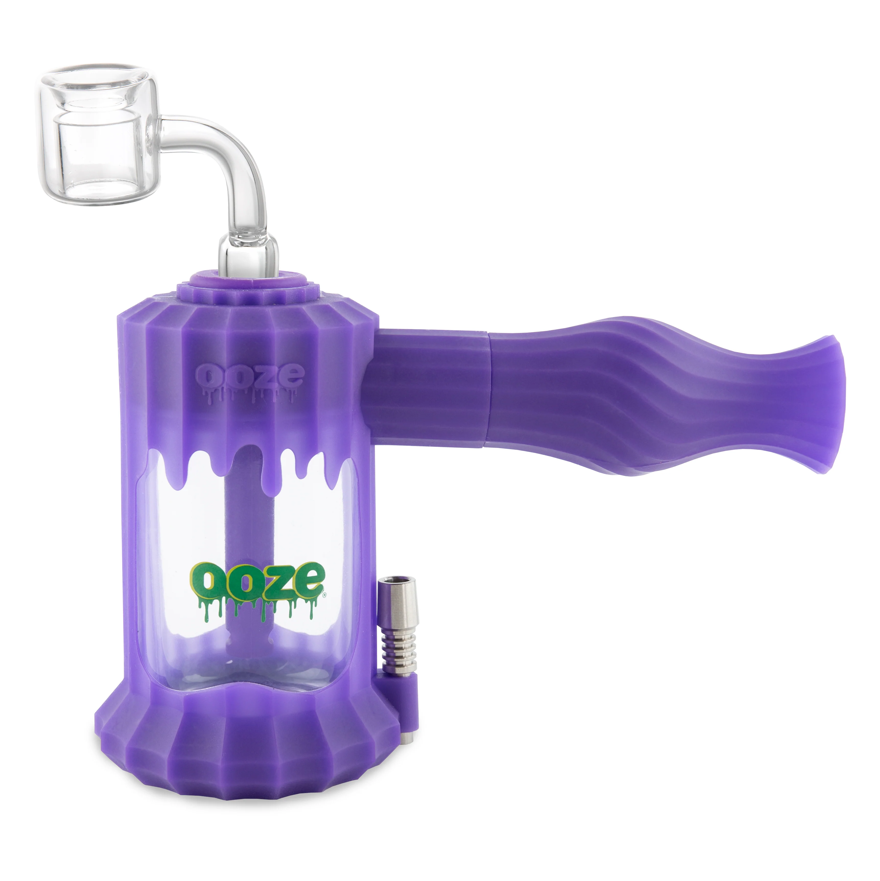 Clobb – Silicone Glass 4-in-1 Hybrid -  Ultra Purple - Image 3