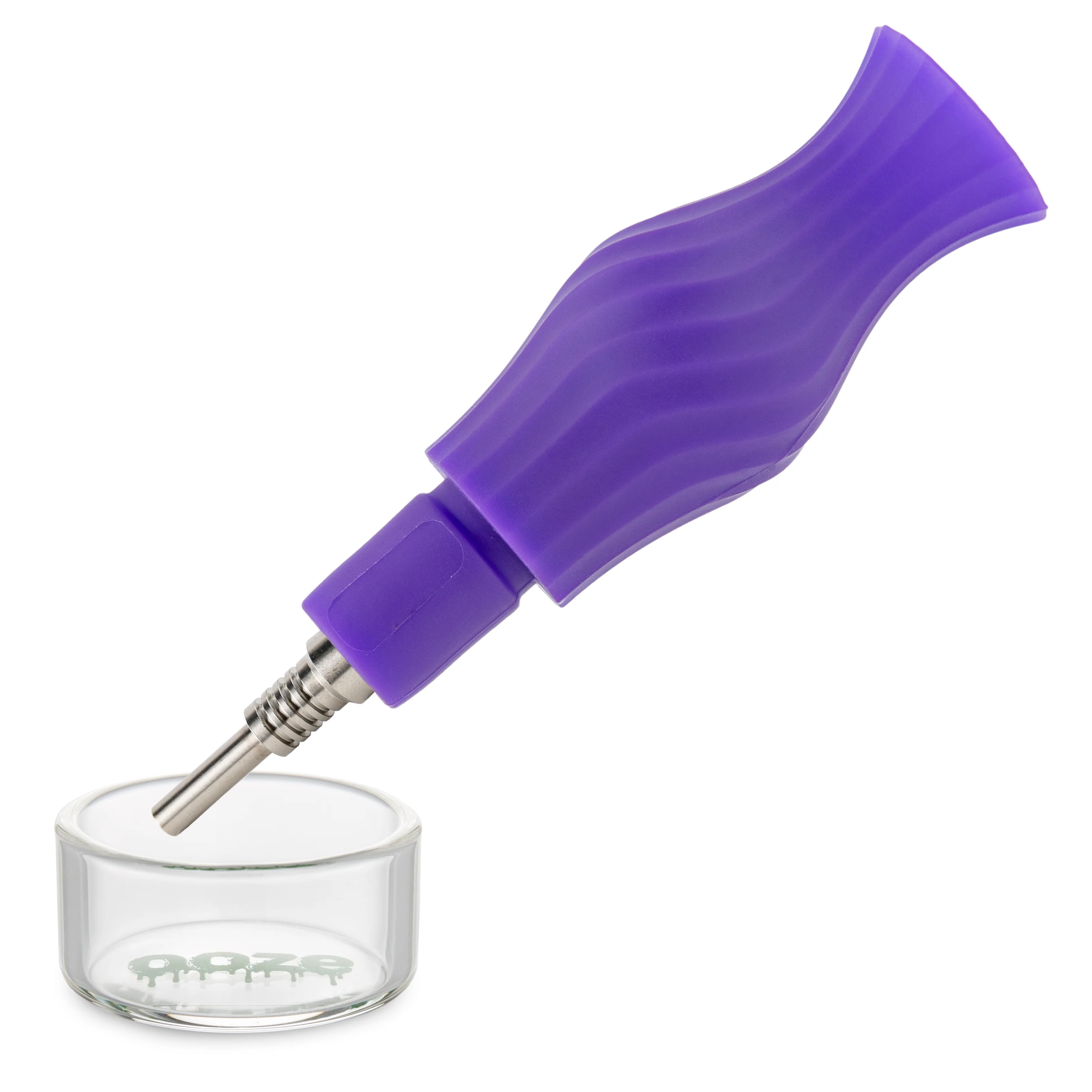 Clobb – Silicone Glass 4-in-1 Hybrid -  Ultra Purple - Image 4