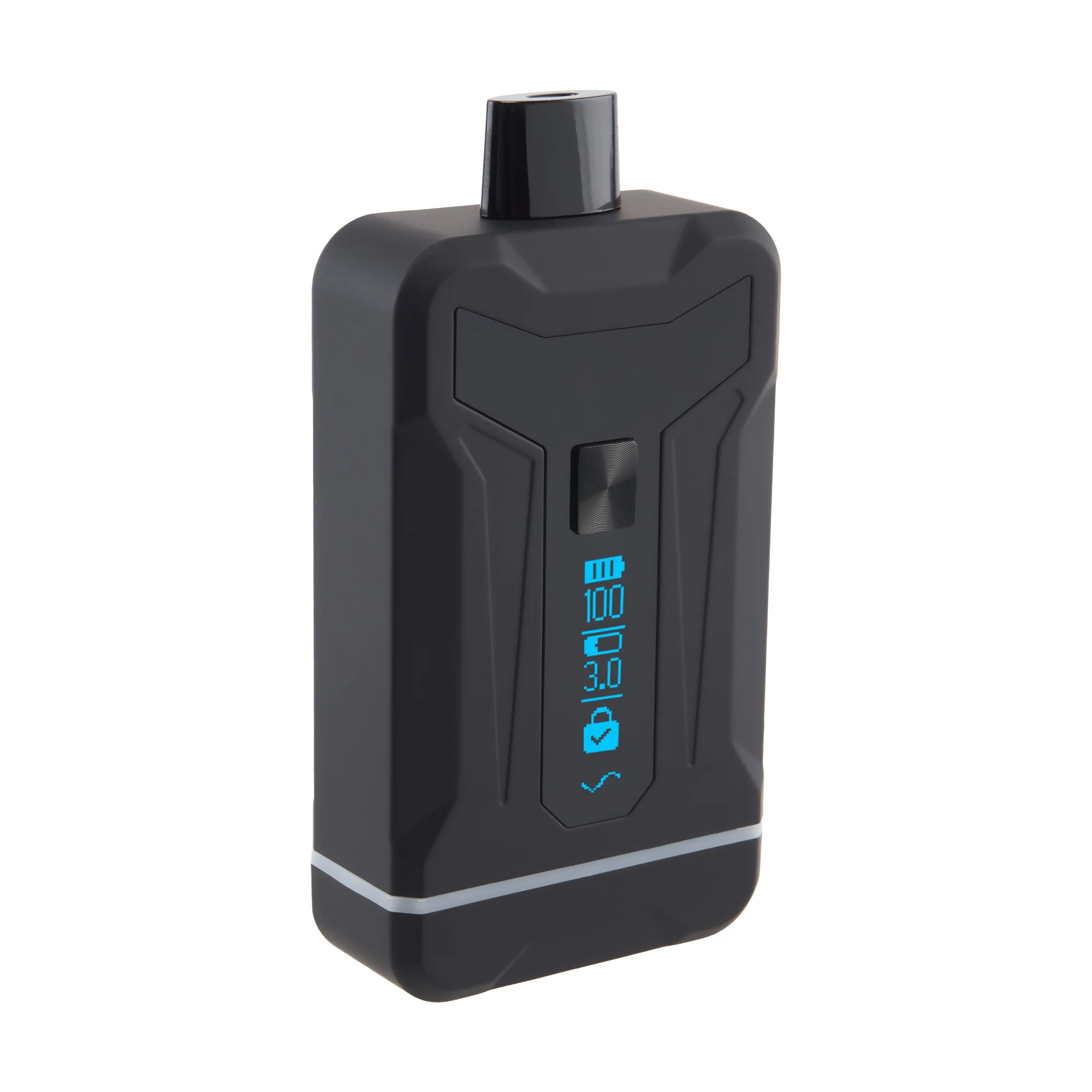 Duet – 650 mAh Dual Cart Conceal Battery - Black - Image 4