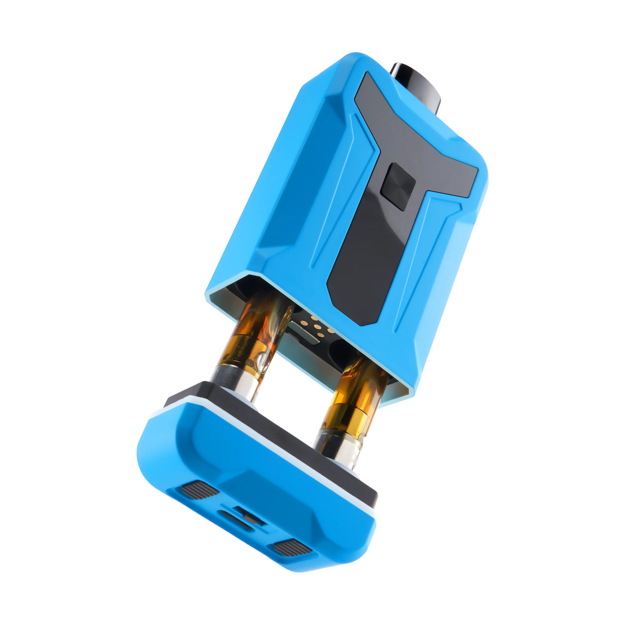 Duet – 650 mAh Dual Cart Conceal Battery - Blue - Image 4