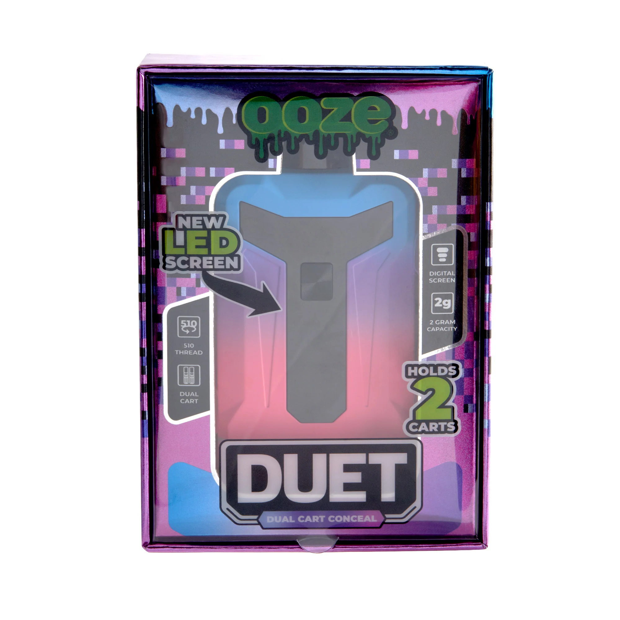 Duet – 650 mAh Dual Cart Conceal Battery - Twilight - Image 7