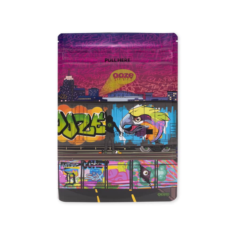 Ooze Designer Series 1 Ounce Mylar Bag 10-Count Box - Tag - Image 3