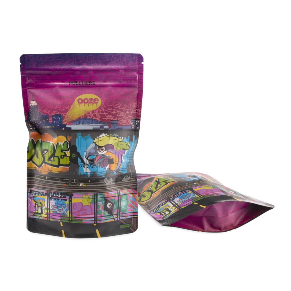 Ooze Designer Series 1 Ounce Mylar Bag 10-Count Box - Tag - Image 4