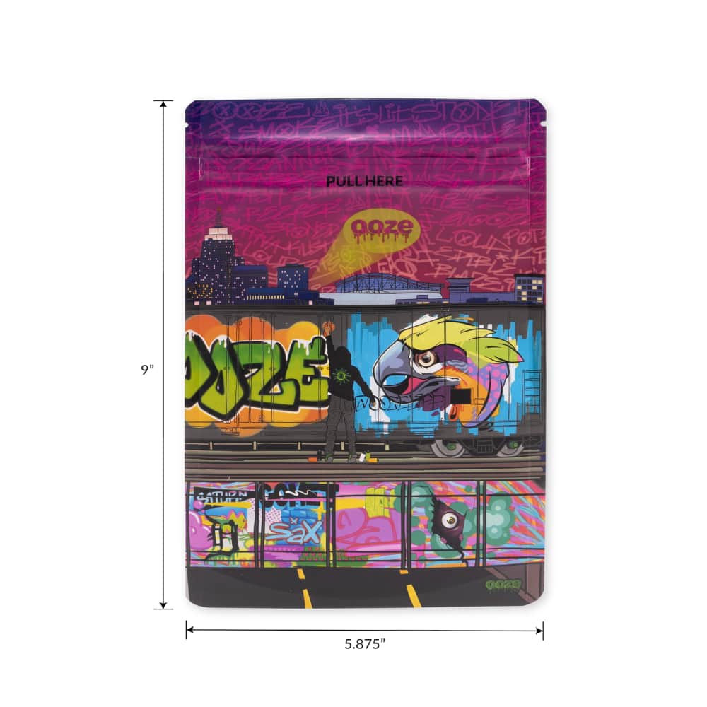 Ooze Designer Series 1 Ounce Mylar Bag 10-Count Box - Tag - Image 6