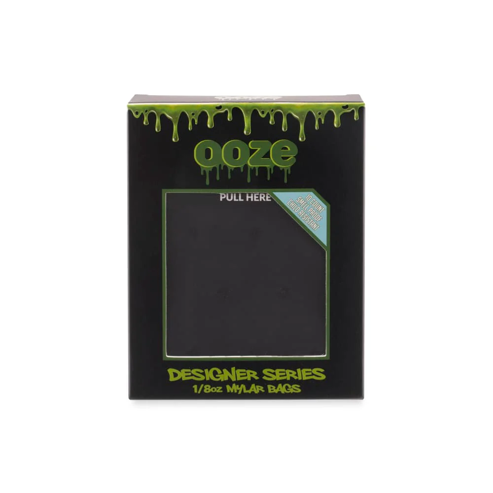 Ooze Designer Series 1-8 Ounce Mylar Bag 10-Pack Box - Logo - Image 5