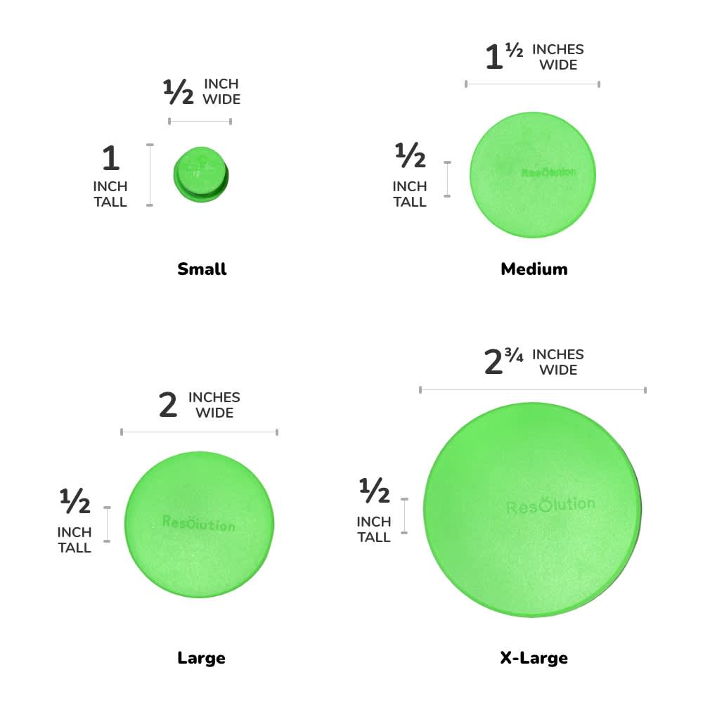 Ooze Resolution Silicone 4pk Res Caps – Green - Image 3