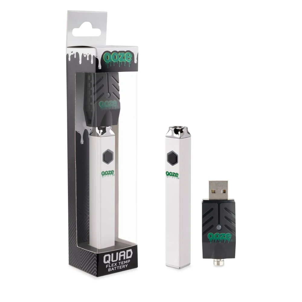Quad - 500 mAh Square Flex Temp Battery - Ghost White - Image 8