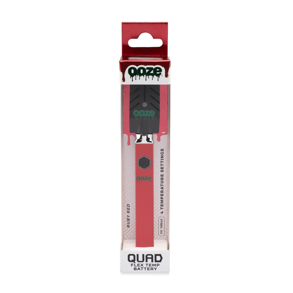 Quad - 500 mAh Square Flex Temp Battery - Ruby Red - Image 6