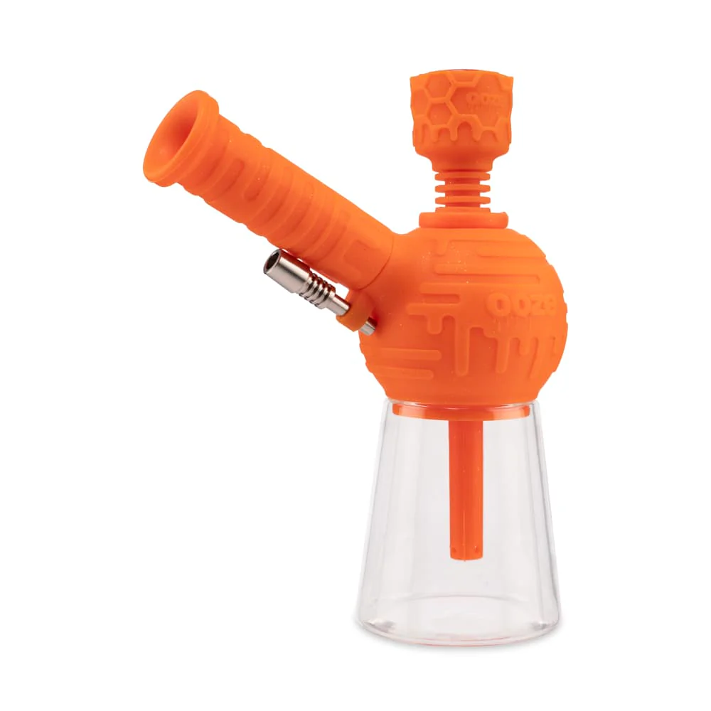 Blaster - Silicone Glass 4-In-1 Hybrid - Orange Burst