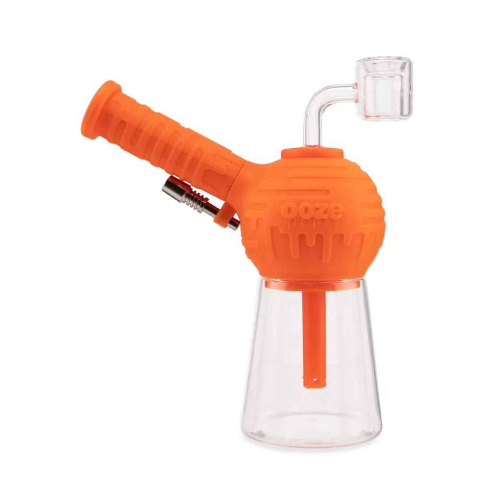 Blaster - Silicone Glass 4-In-1 Hybrid - Orange Burst - Image 3