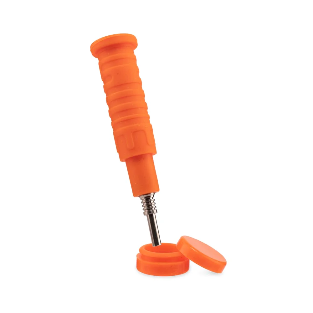 Blaster - Silicone Glass 4-In-1 Hybrid - Orange Burst - Image 7