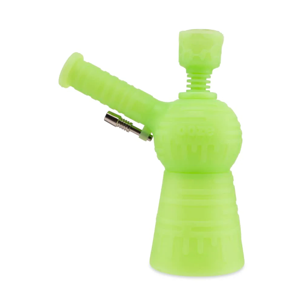 Blaster - Silicone Glass 4-In-1 Hybrid - Green Glow - Image 4