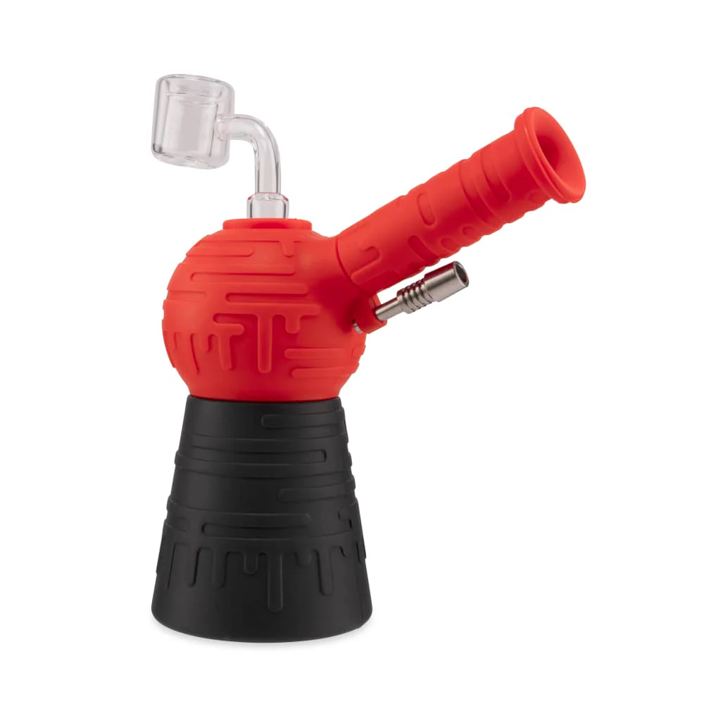 Blaster - Silicone Glass 4-In-1 Hybrid - Scarlet Black - Image 5
