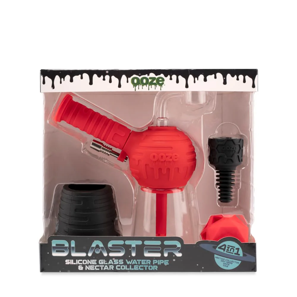 Blaster - Silicone Glass 4-In-1 Hybrid - Scarlet Black - Image 8