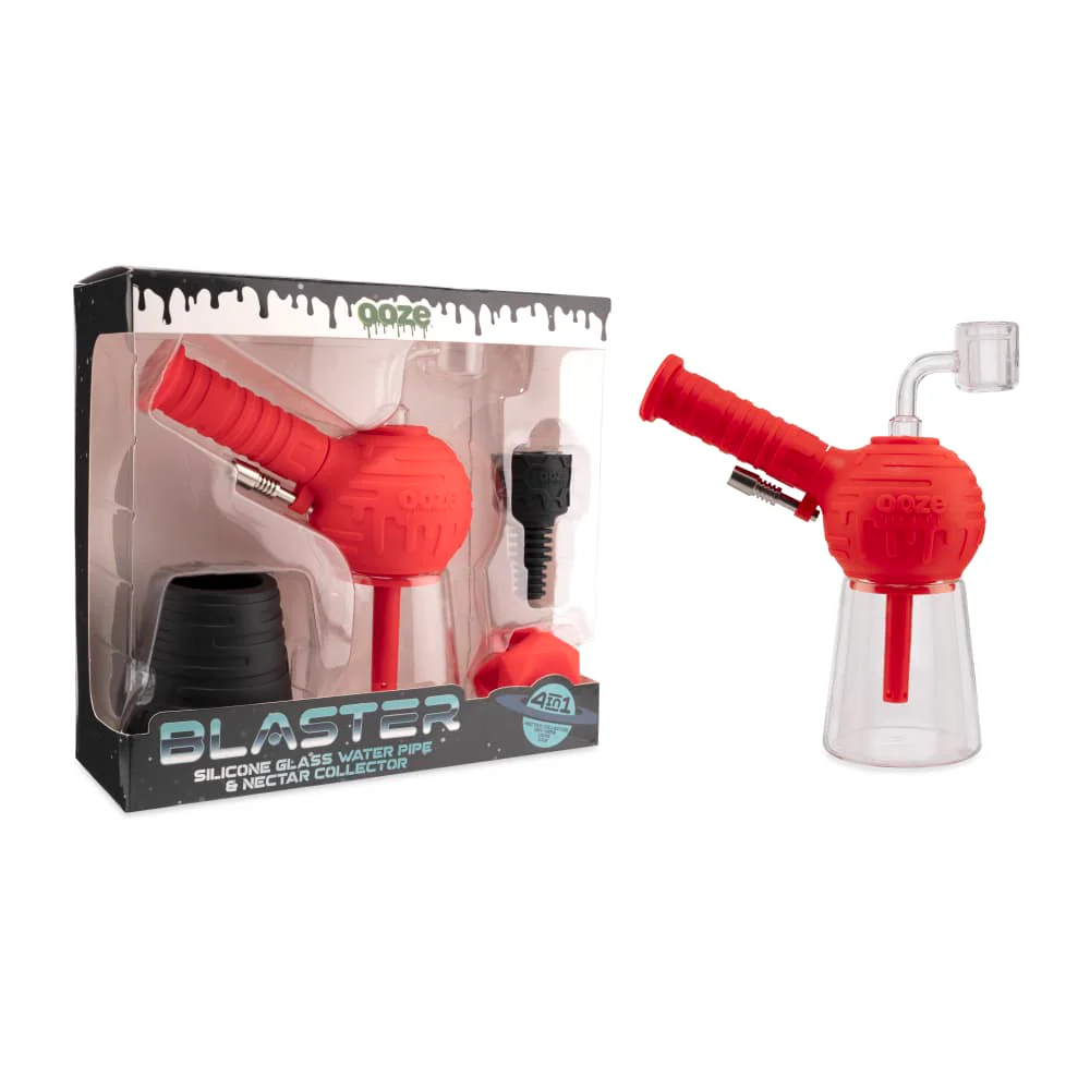 Blaster - Silicone Glass 4-In-1 Hybrid - Scarlet Black - Image 9