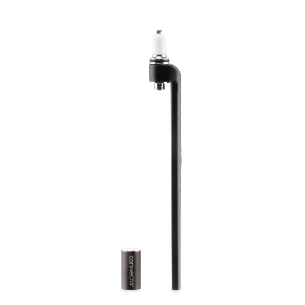 Ooze X Stache Connectar - 510 Dab Straw Attachment - Black - Image 3