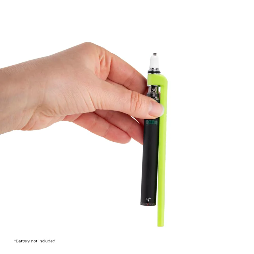Ooze X Stache Connectar - 510 Dab Straw Attachment - Green - Image 3