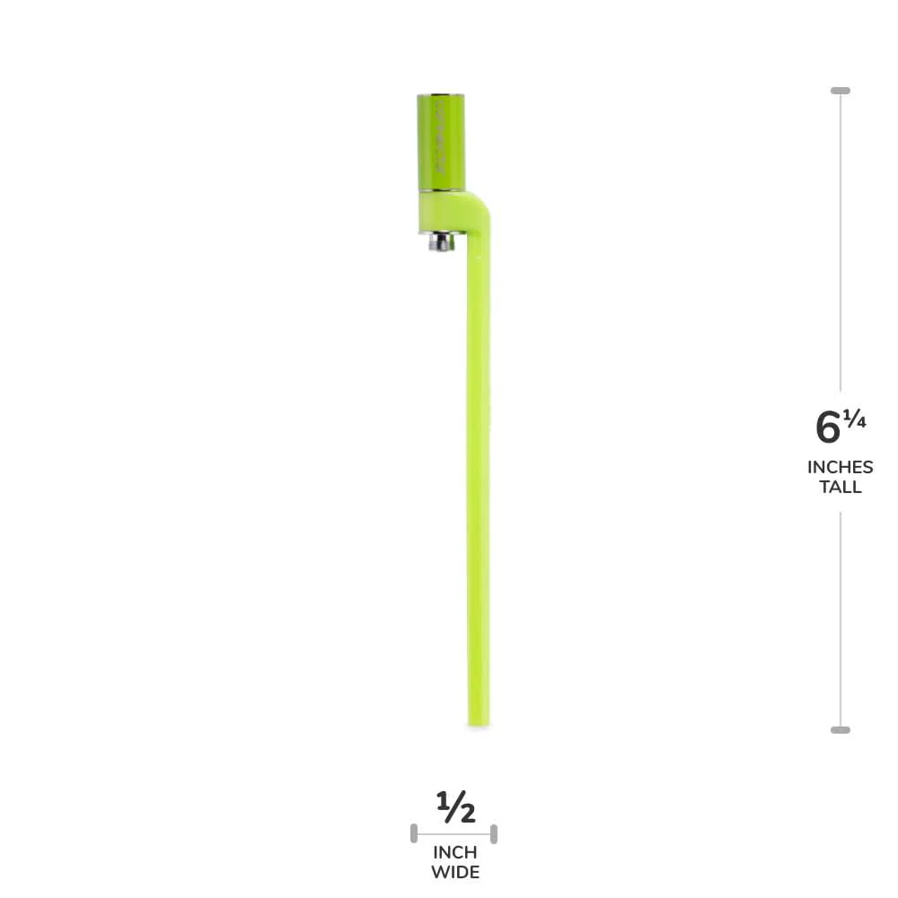 Ooze X Stache Connectar - 510 Dab Straw Attachment - Green - Image 9