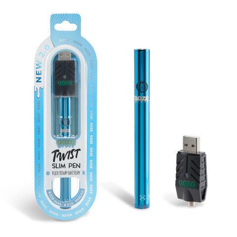 Twist Slim Pen 2.0 - 320 mAh Flex Temp Battery - Sapphire Blue - Image 5