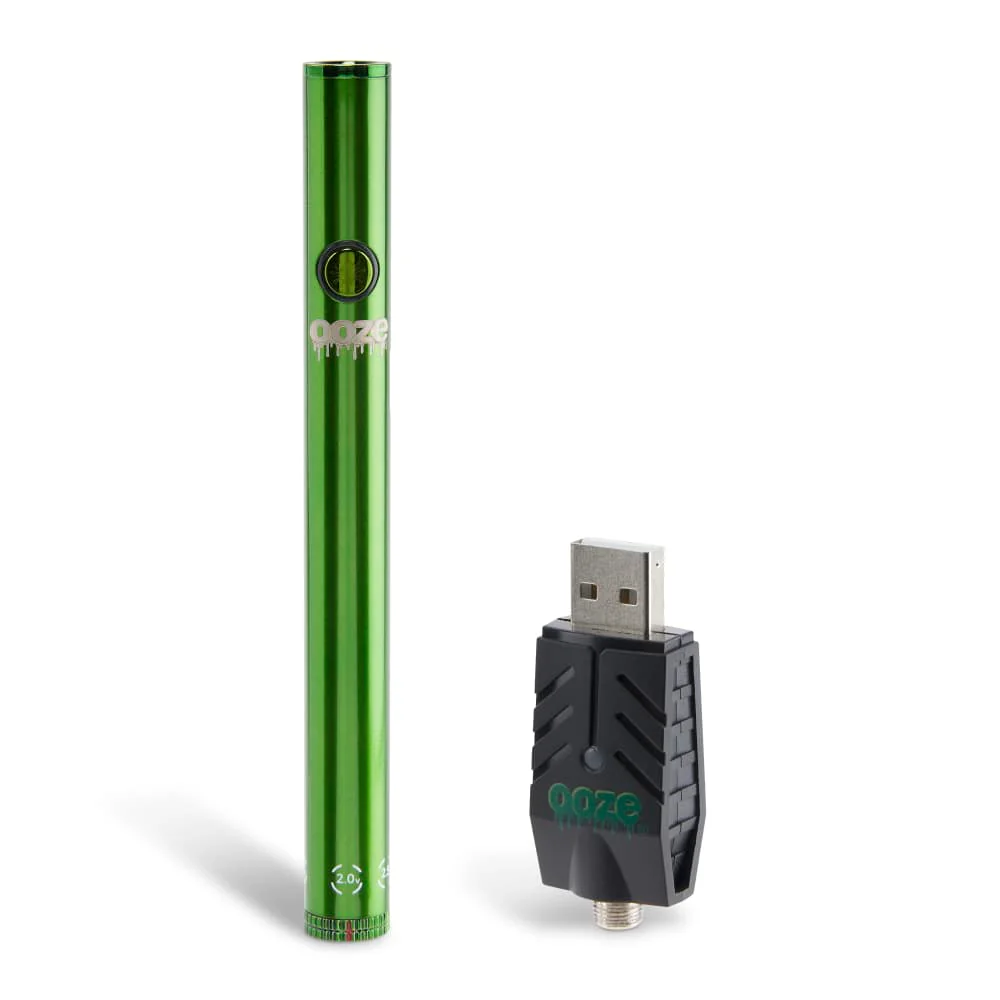 Twist Slim Pen 2.0 - 320 mAh Flex Temp Battery - Slime Green - Image 3
