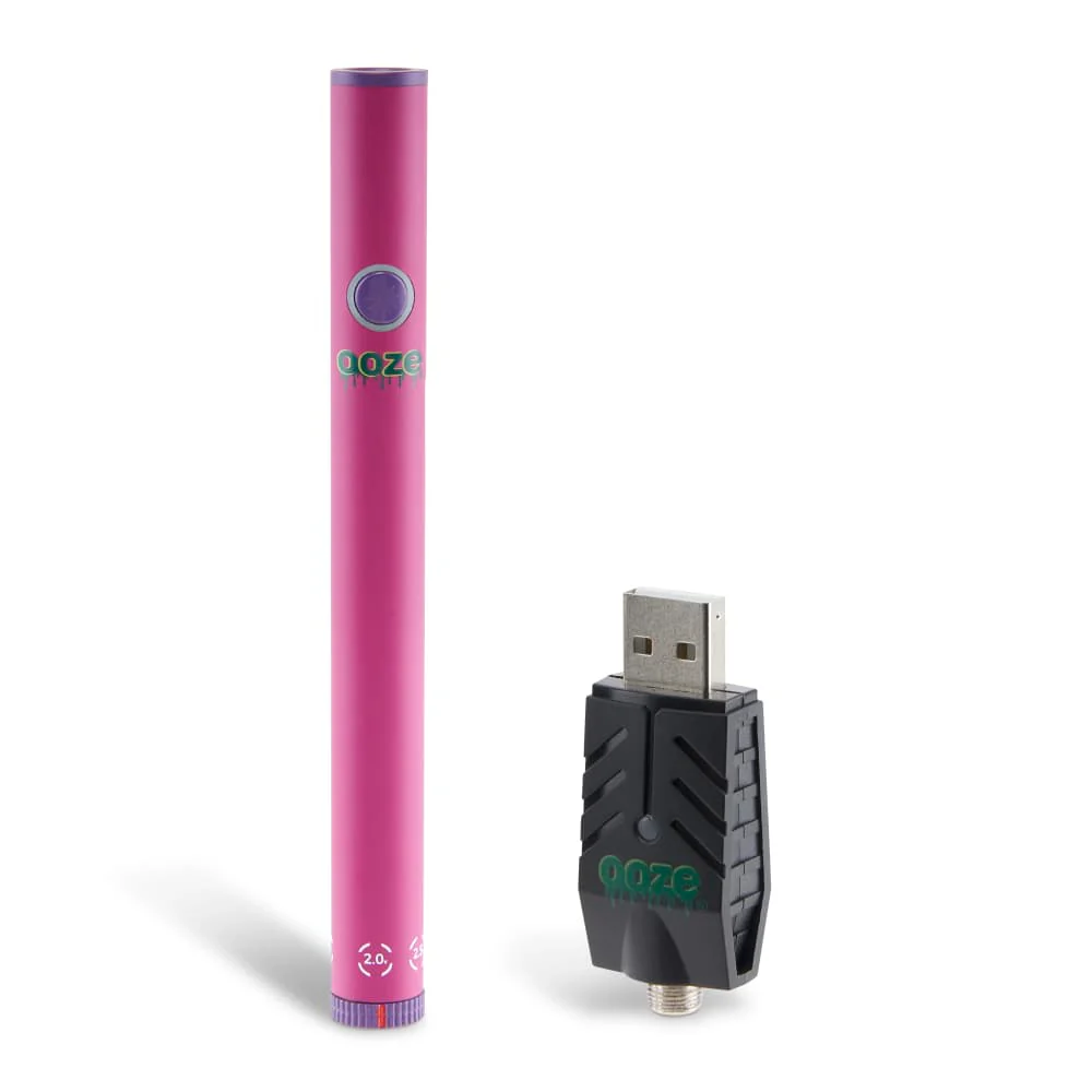 Twist Slim Pen 2.0- 320 mAh Flex Temp Battery - Atomic Pink - Image 3
