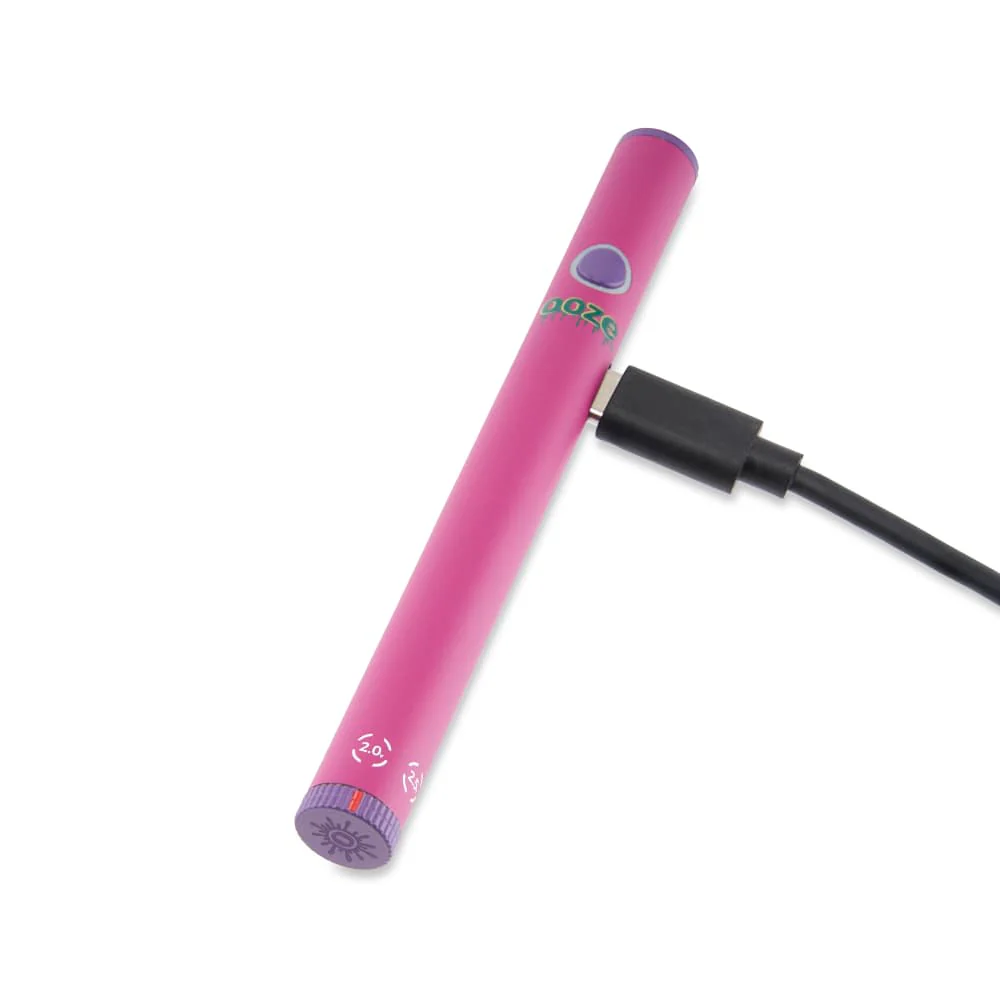 Twist Slim Pen 2.0- 320 mAh Flex Temp Battery - Atomic Pink - Image 4