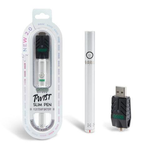 Twist Slim Pen 2.0 - 320 mAh Flex Temp Battery - Polar Pearl - Image 5