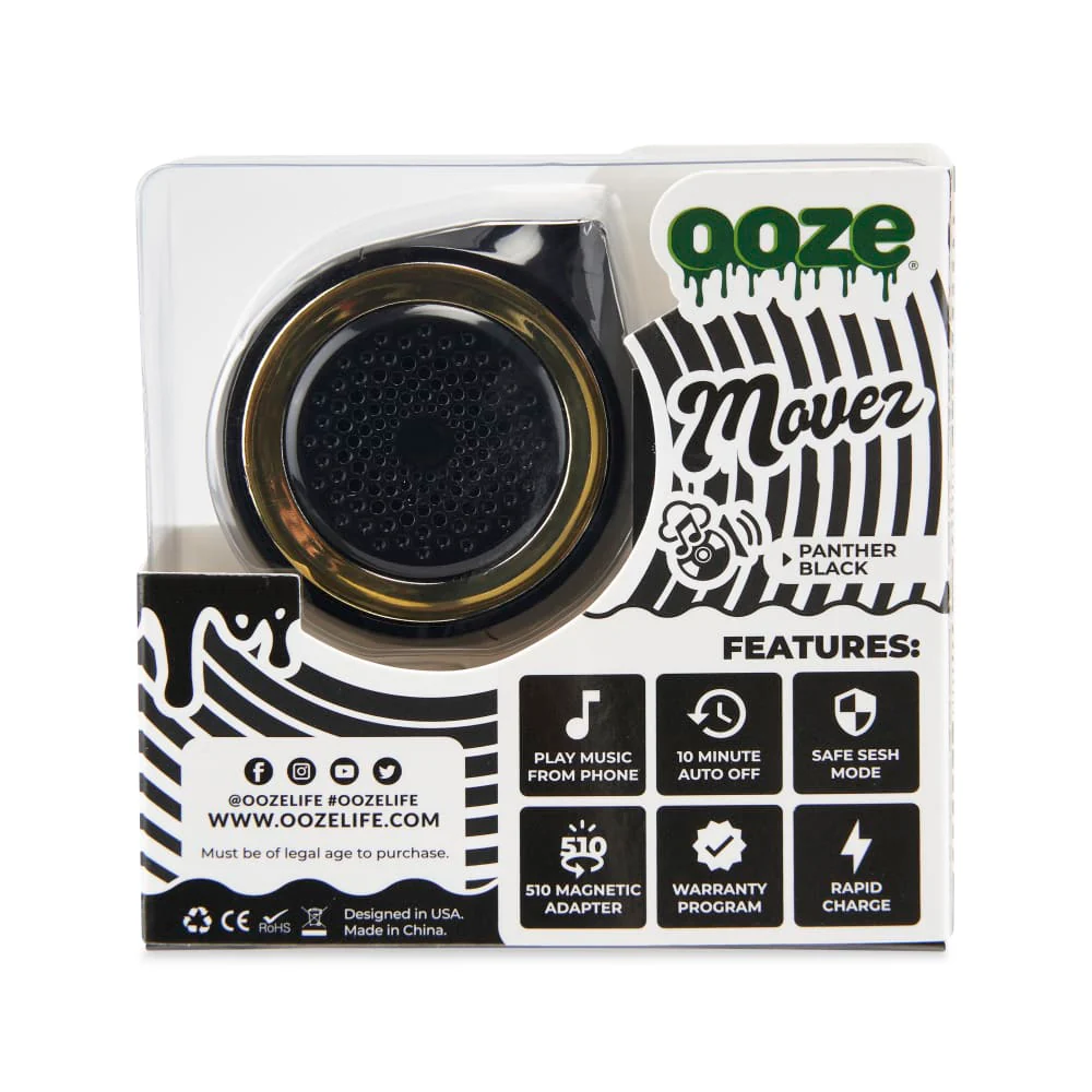 Movez - Wireless Speaker Vape - 650 mAh - Panther Black - Image 11