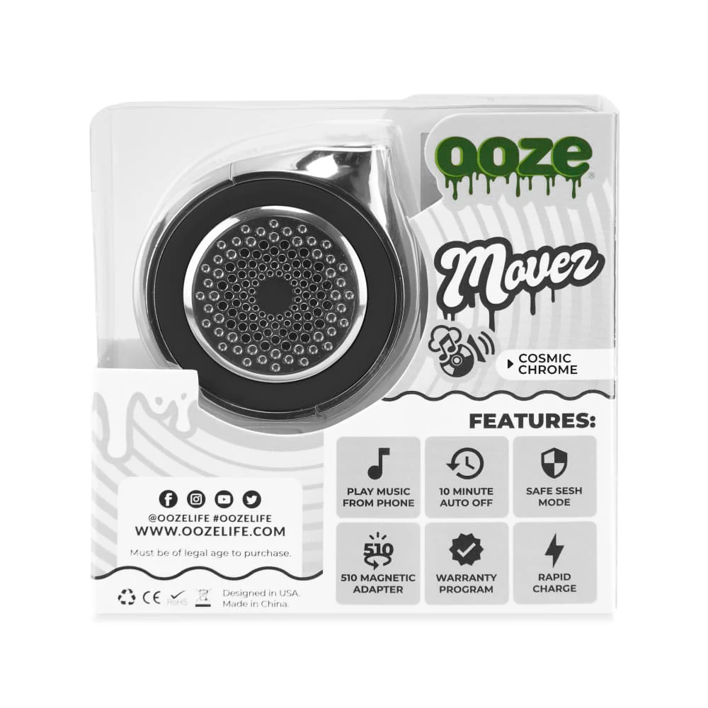 Movez - Wireless Speaker Vape - 650 mAh - Cosmic Chrome - Image 11