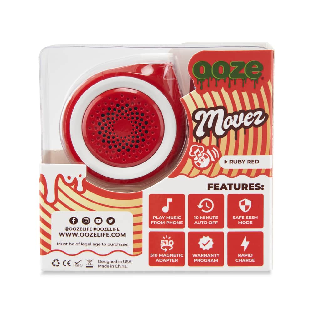 Movez - Wireless Speaker Vape - 650 mAh - Ruby Red - Image 11