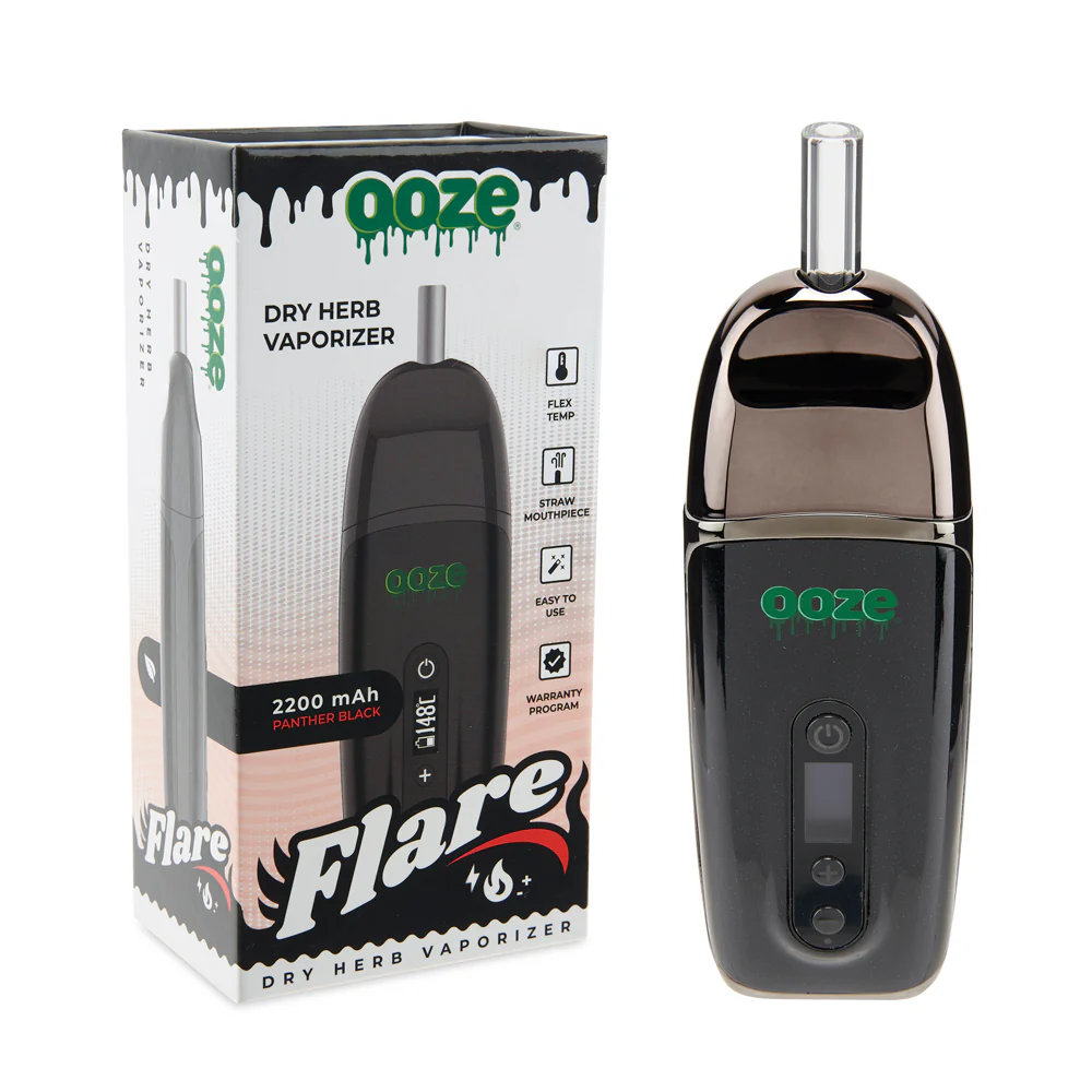 Flare Dry Herb Vaporizer - Panther Black - Image 6