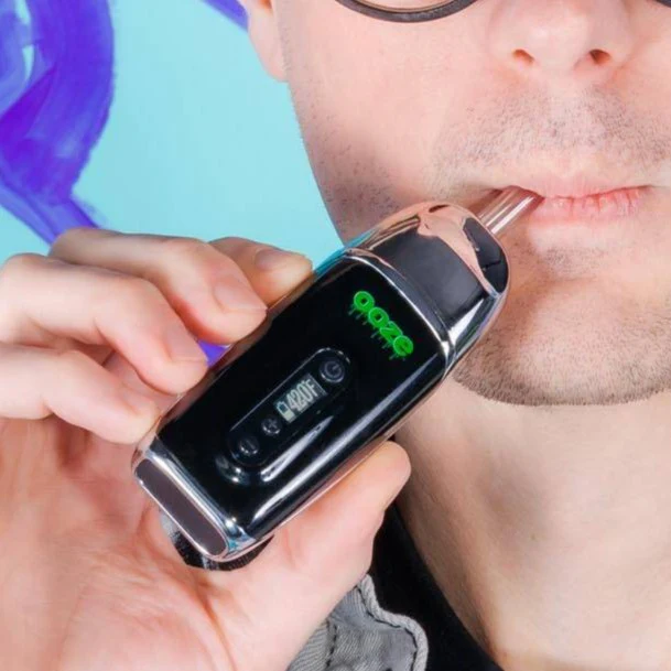 Flare Dry Herb Vaporizer - Cosmic Chrome - Image 2