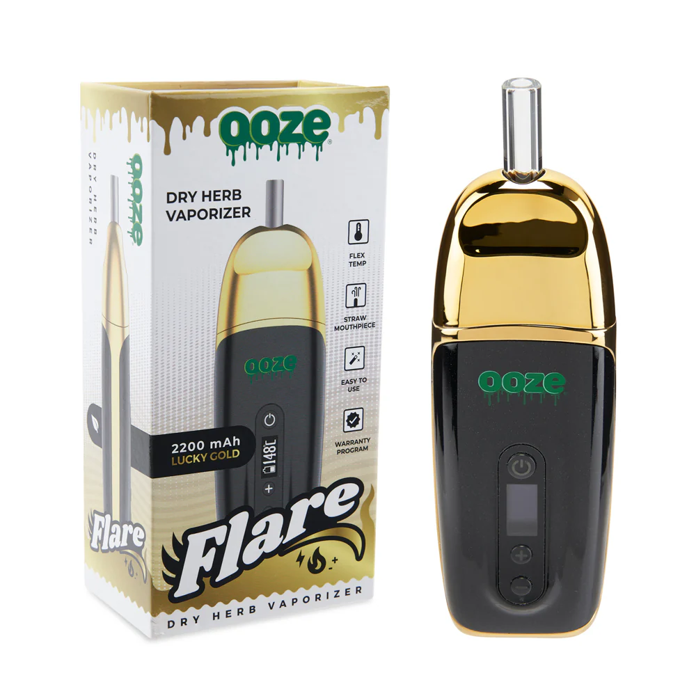 Flare Dry Herb Vaporizer - Lucky Gold - Image 6
