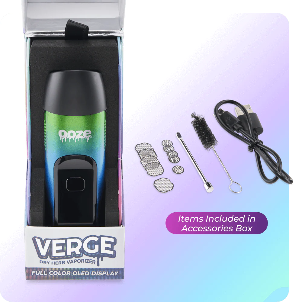 Verge – 2500 mAh Dry Herb Vaporizer - Rainbow - Image 6