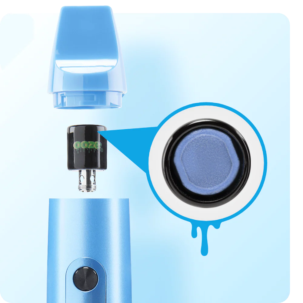 Booster Extract Vaporizer – C-Core 1100 mAh - Arctic Blue - Image 3