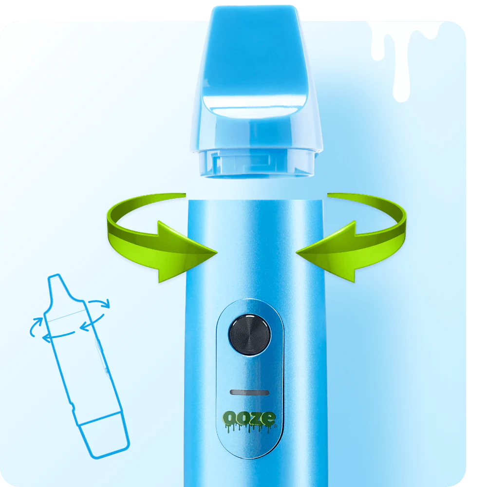 Booster Extract Vaporizer – C-Core 1100 mAh - Arctic Blue - Image 5