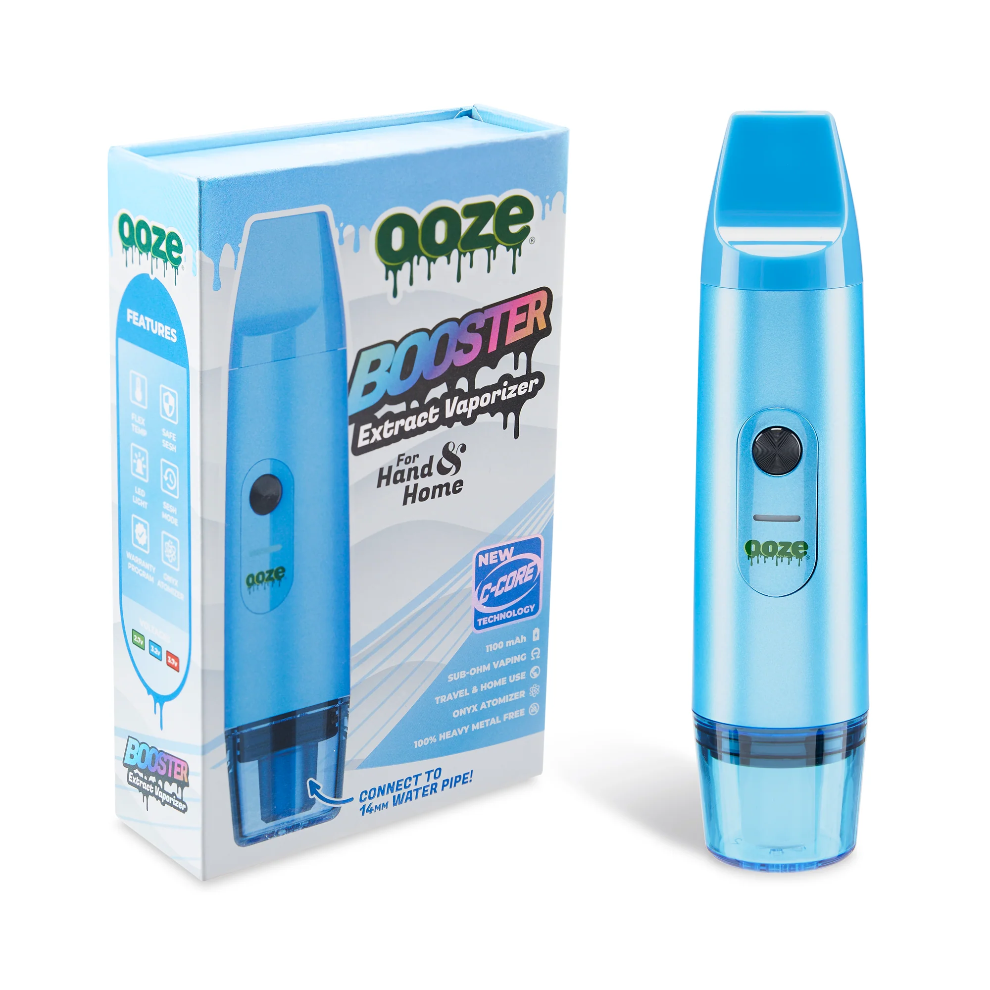Booster Extract Vaporizer – C-Core 1100 mAh - Arctic Blue - Image 9