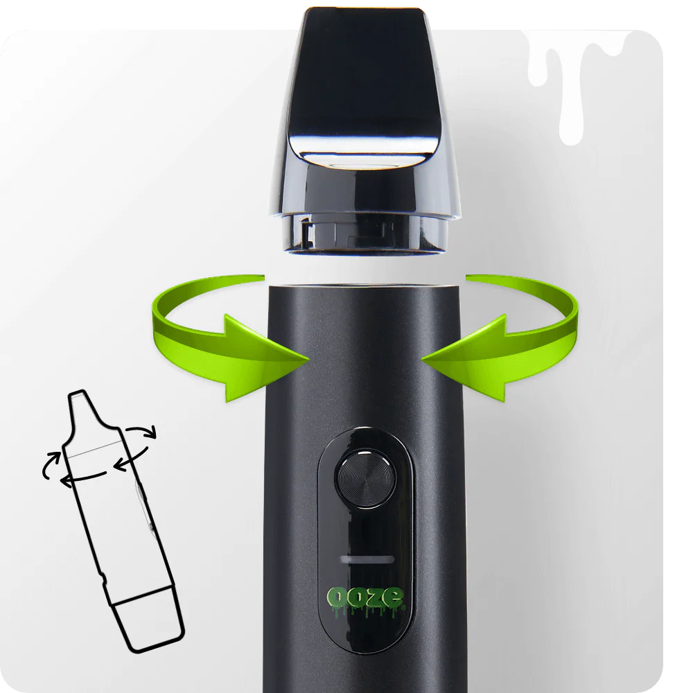Booster Extract Vaporizer – C-Core 1100 mAh - Panther Black - Image 4