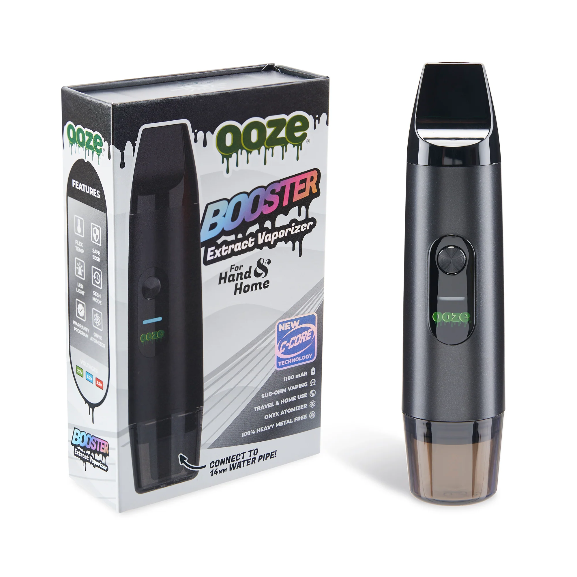 Booster Extract Vaporizer – C-Core 1100 mAh - Panther Black - Image 9
