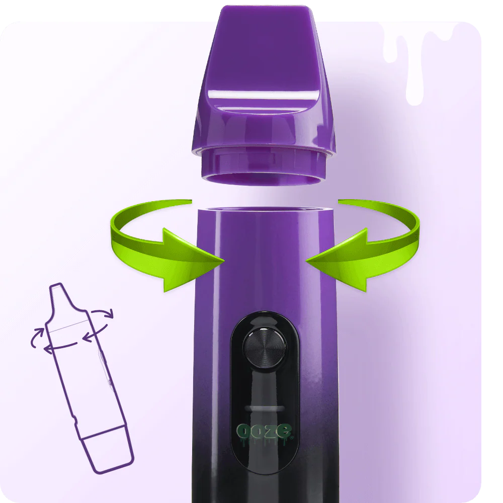 Booster Extract Vaporizer – C-Core 1100 mAh – Galaxy Purple - Image 9