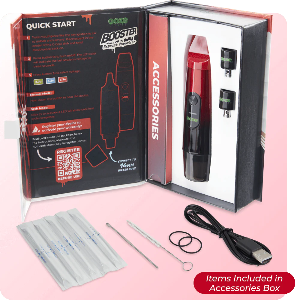 Booster Extract Vaporizer – C-Core 1100 mAh – Midnight Sun - Image 9