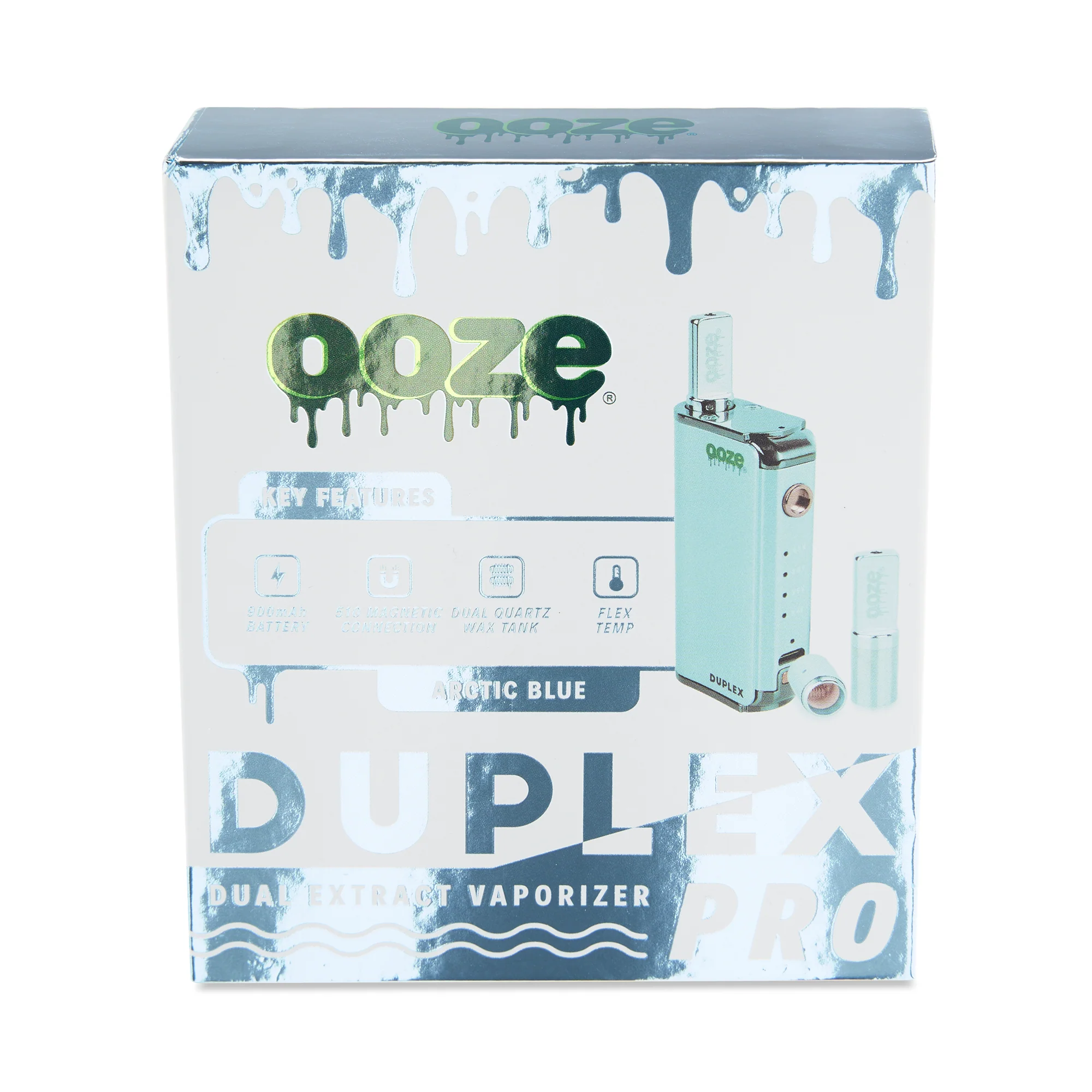 Duplex Pro – 900 mAh – Cartridge & Wax Vaporizer - Arctic Blue - Image 7