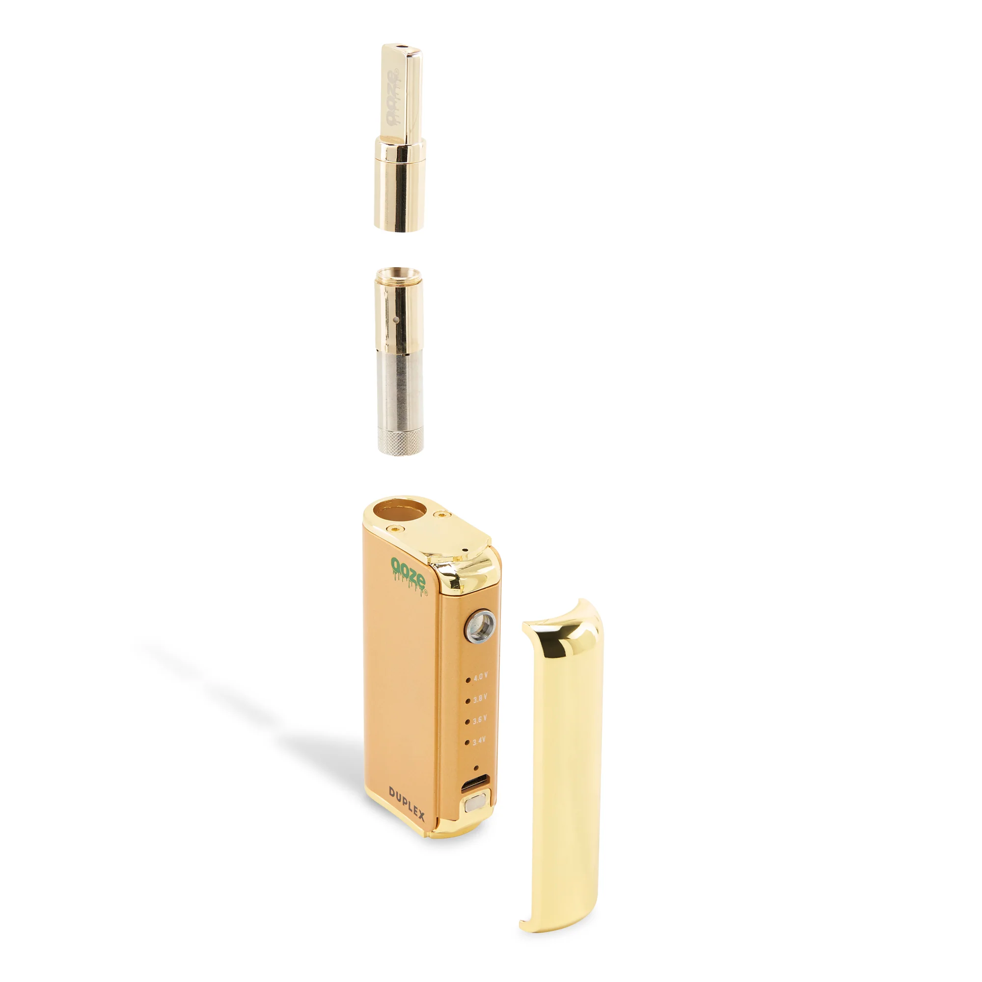 Duplex Pro – 900 mAh – Cartridge & Wax Vaporizer - Lucky Gold - Image 3