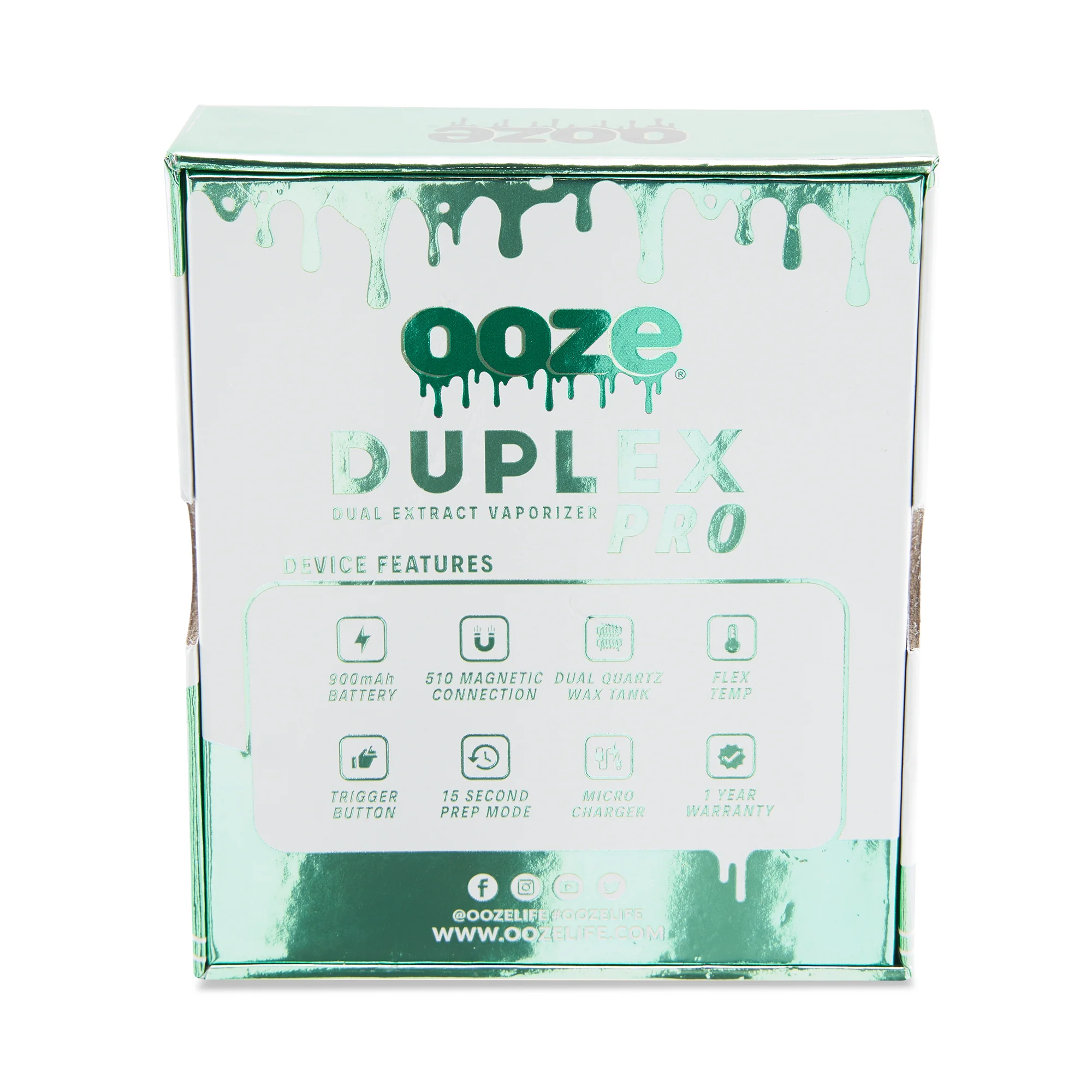 Duplex Pro – 900 mAh – Cartridge & Wax Vaporizer - Mary Jade - Image 9