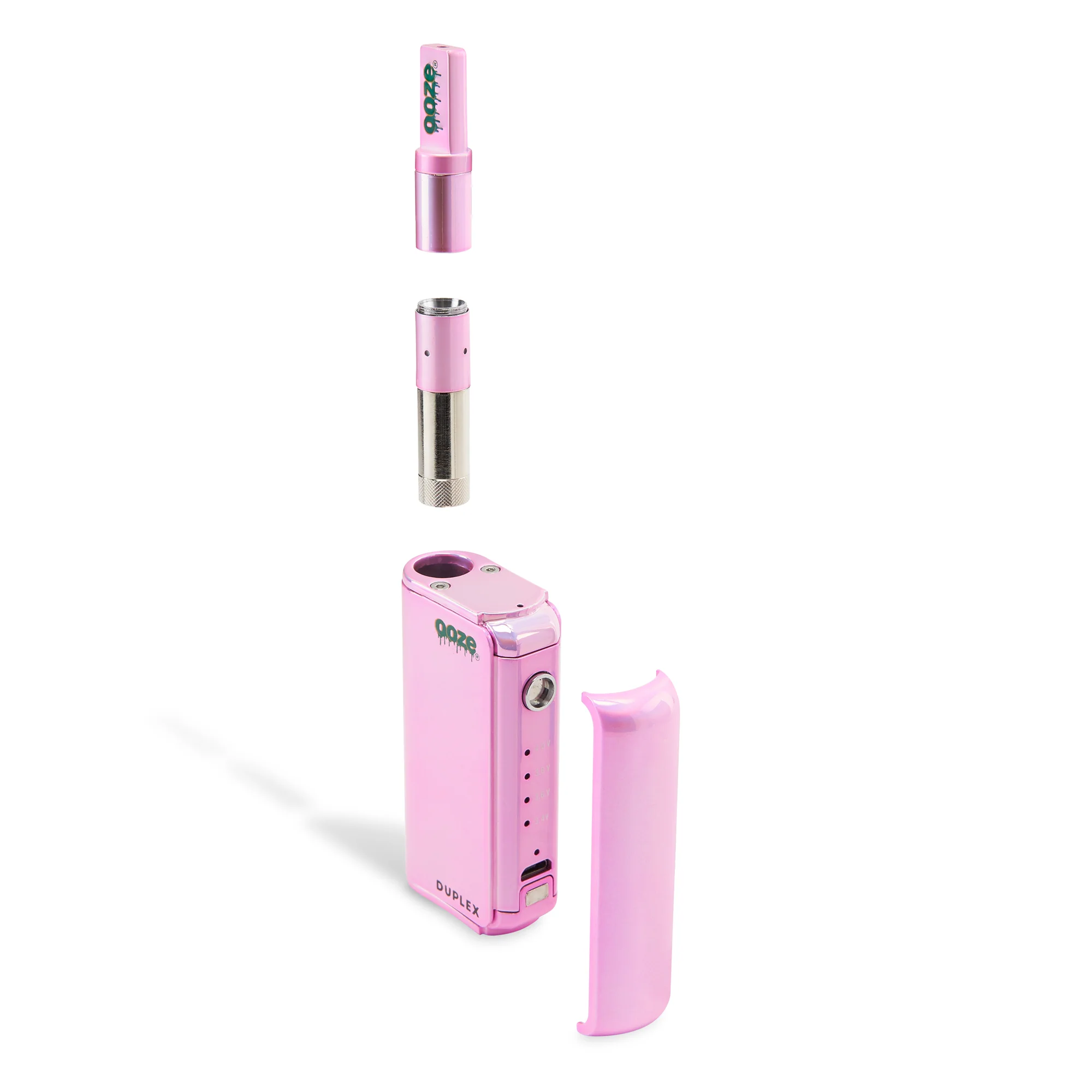 Duplex Pro – 900 mAh – Cartridge & Wax Vaporizer - Ice Pink - Image 3