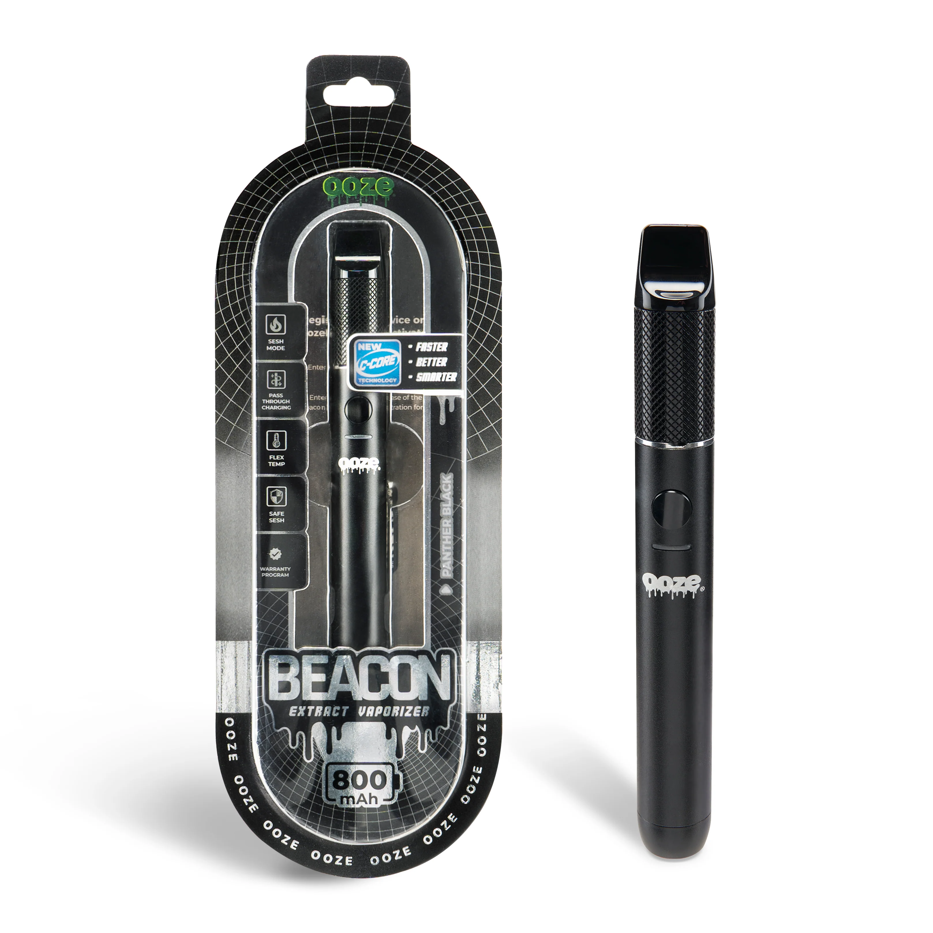Beacon Extract Vaporizer – C-Core 800 mAh - Panther Black - Image 9