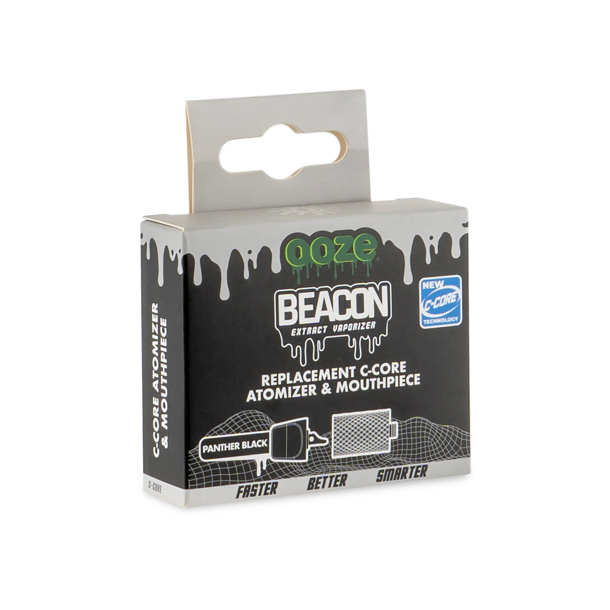 Beacon Onyx Atomizer & Mouthpiece Replacement 2-Pack - Panther Black - Image 6